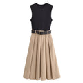 Luna Belted Midi Dress