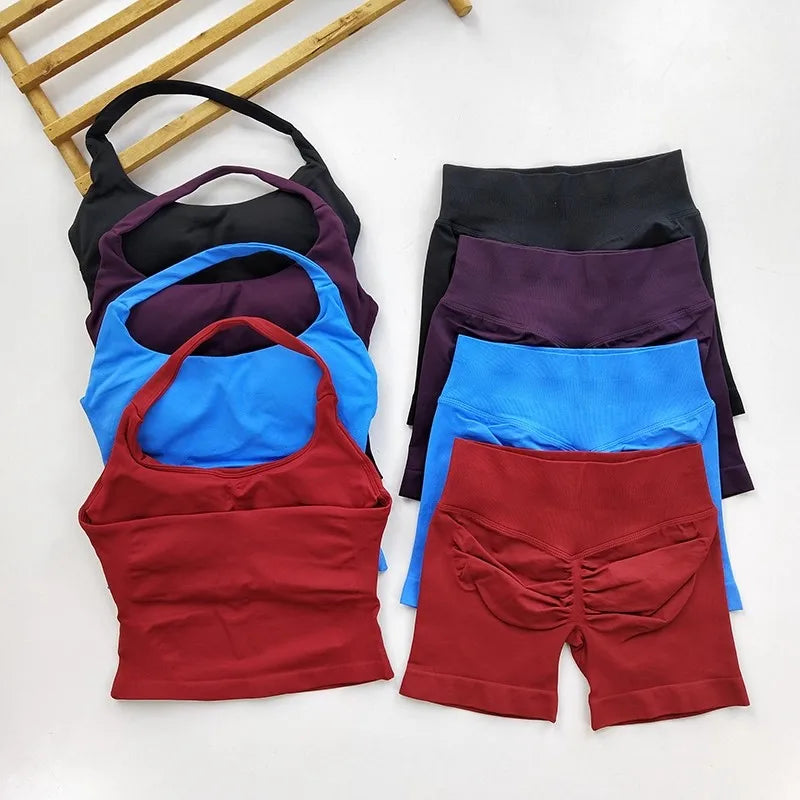 Halter Neck Sports Set