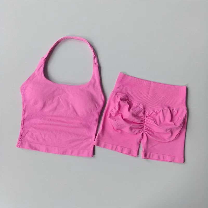 Halter Neck Sports Set