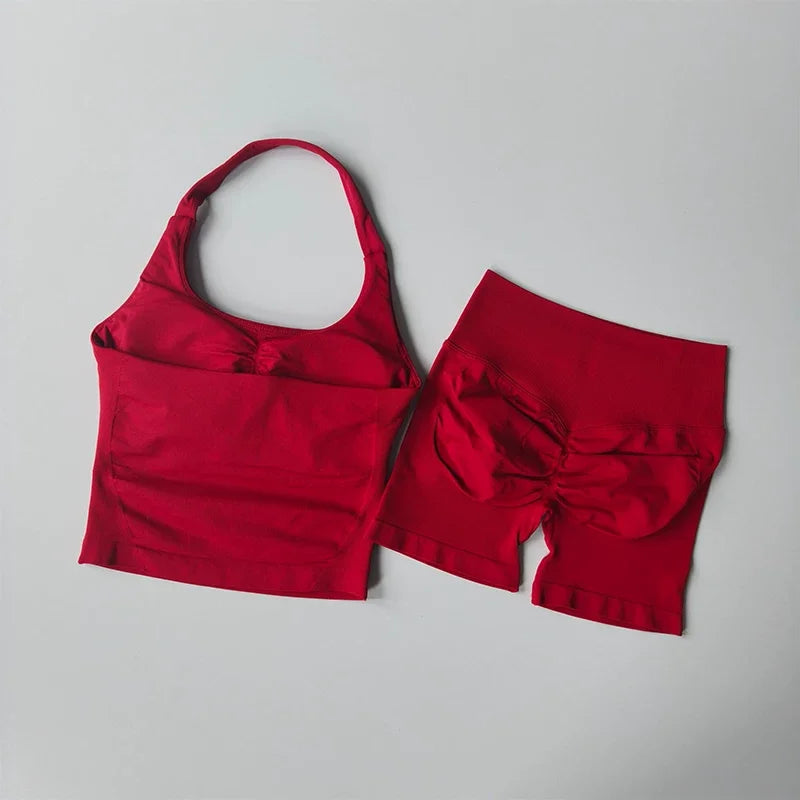 Halter Neck Sports Set