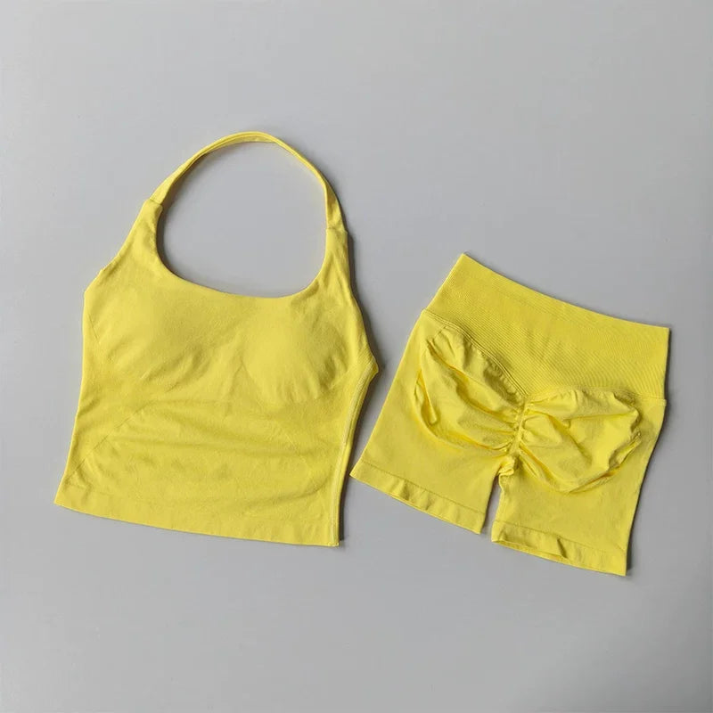 Halter Neck Sports Set