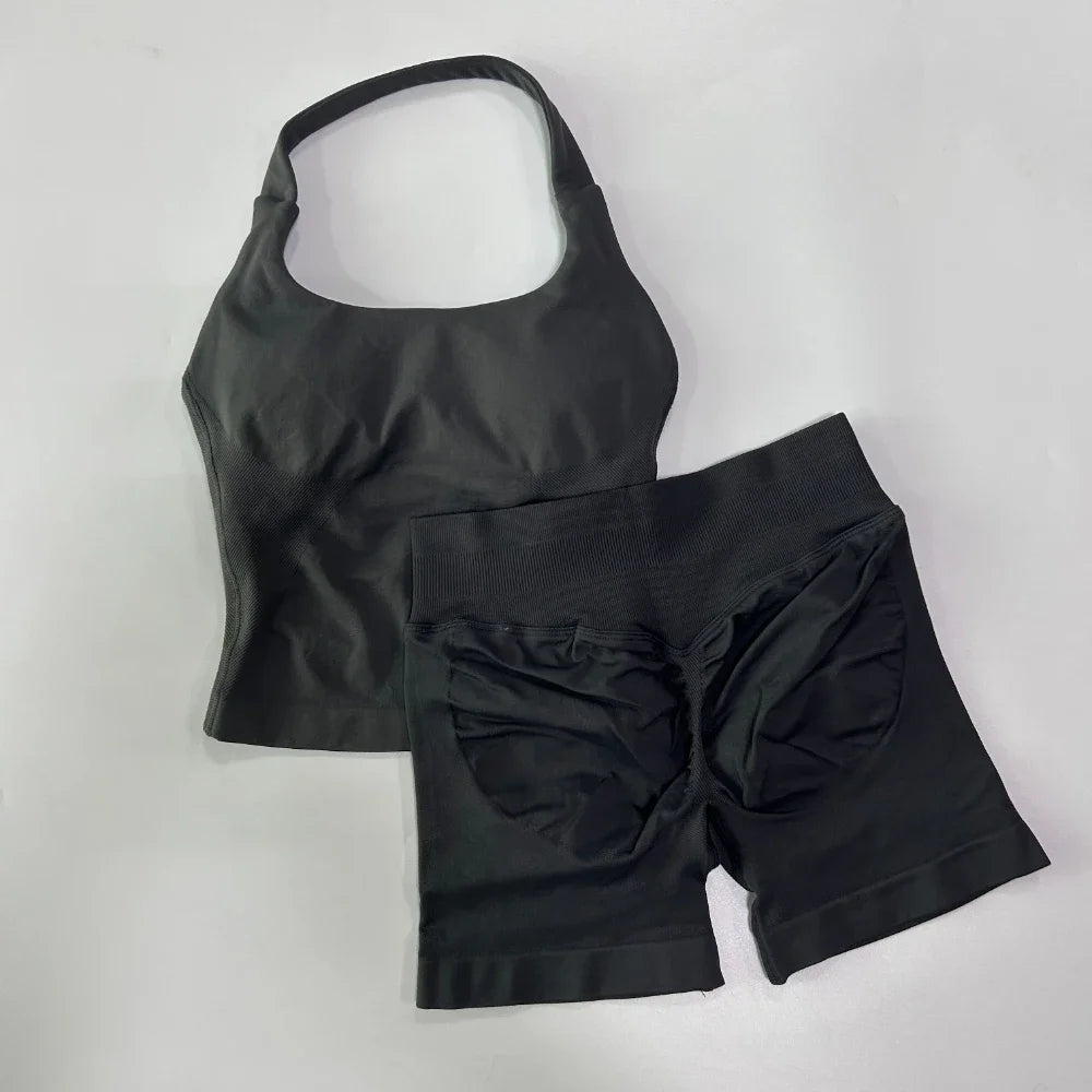 Halter Neck Sports Set