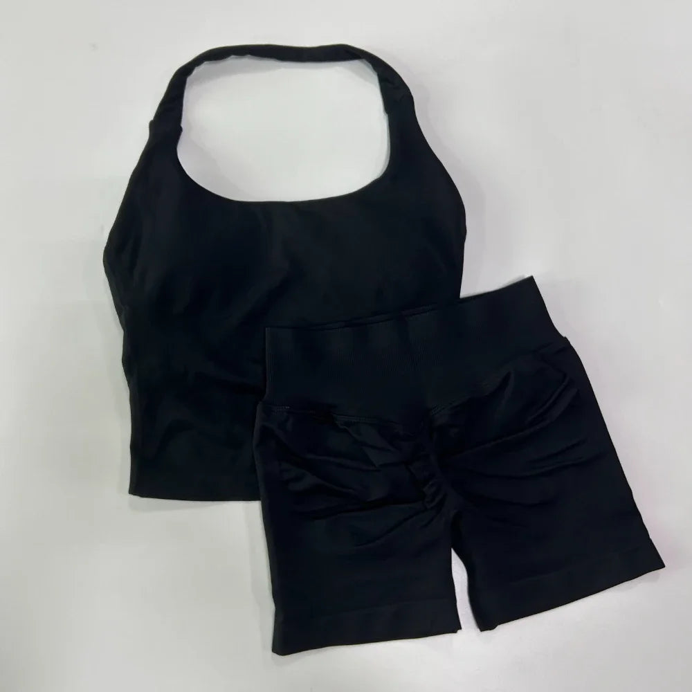 Halter Neck Sports Set