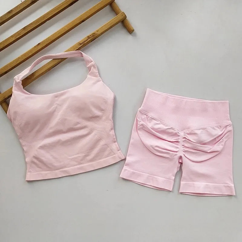 Halter Neck Sports Set