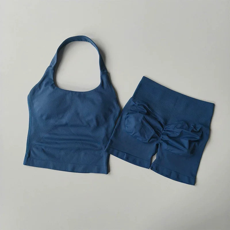 Halter Neck Sports Set